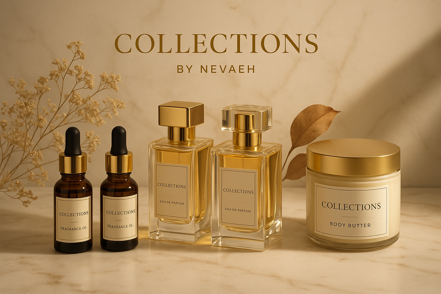 REDO COLECTION BY NEVAEH INVALES FRAGRANCE OILS, EAU DE PARFUM AND BODY BUTTERS
